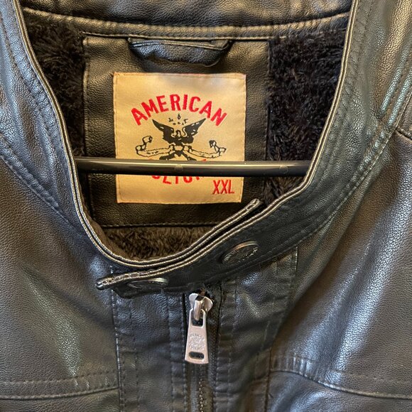 American Culture leather jacket - Picture 3 of 10